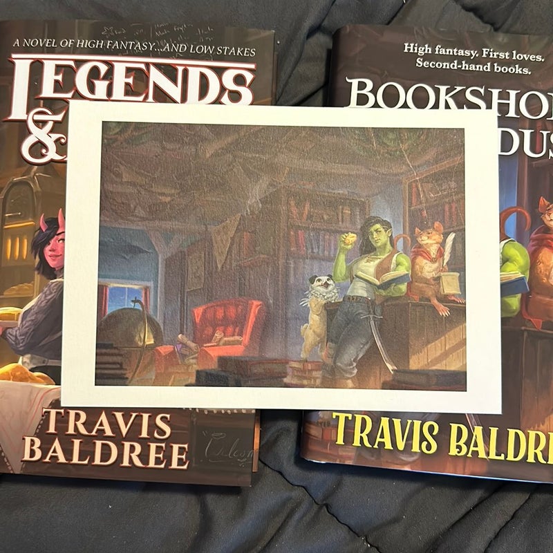 Legends and Lattes & Bookshops and Bonedust (Signed Broken Binding Editions)