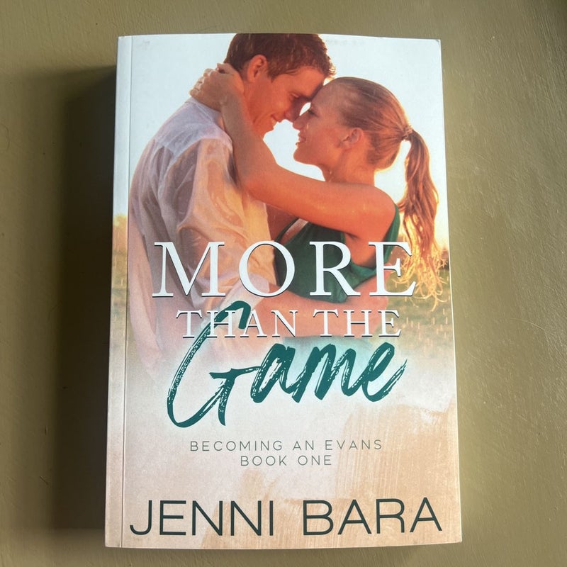 More Than The Game - signed copy 
