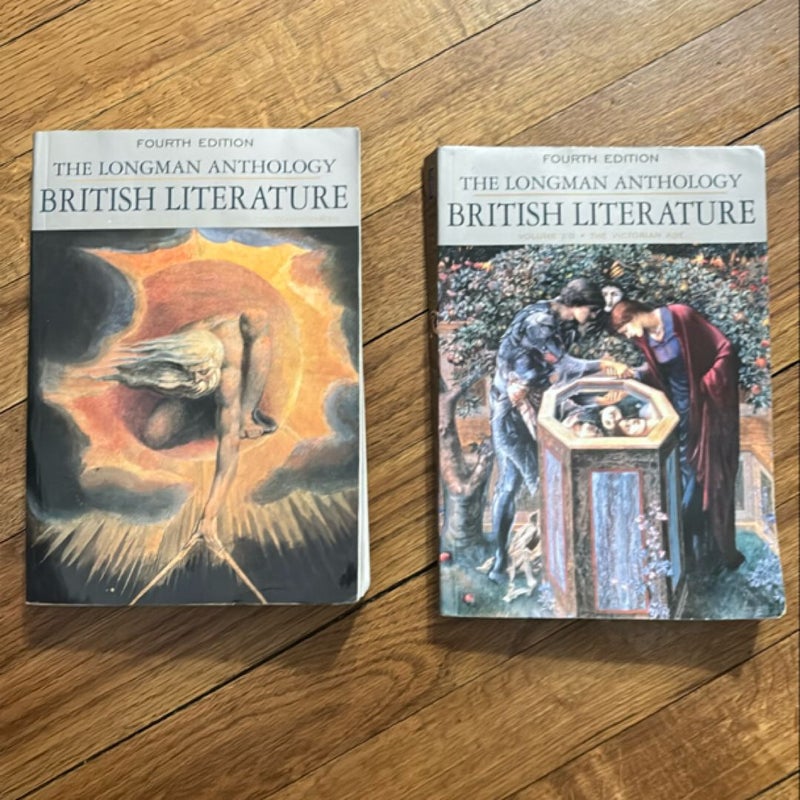 The Longman Anthology of British Literature, Volumes 2A, 2B, And 2C