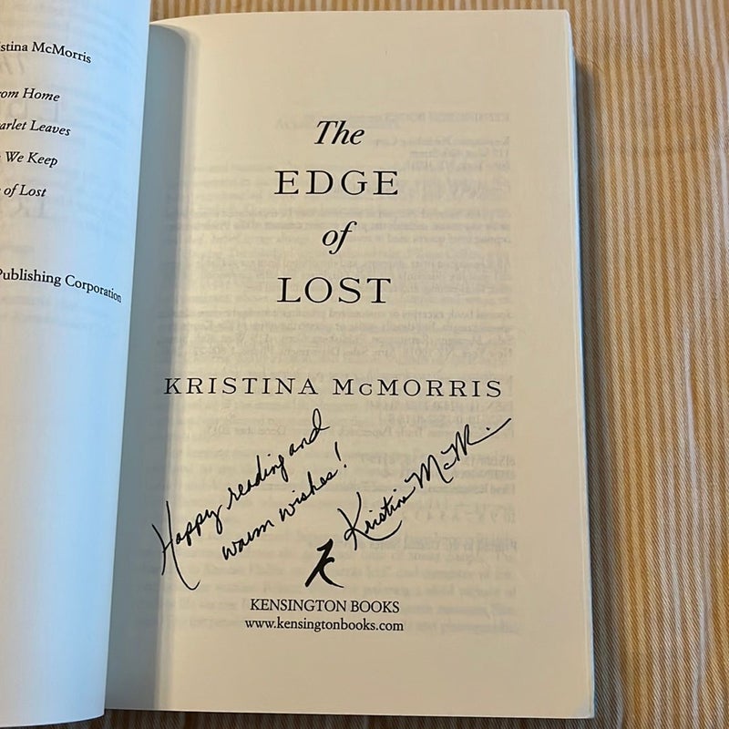 Edge of Lost - Signed Copy