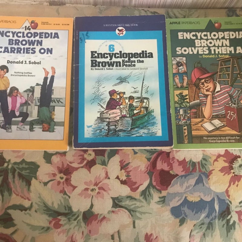 Encyclopedia Brown Lot