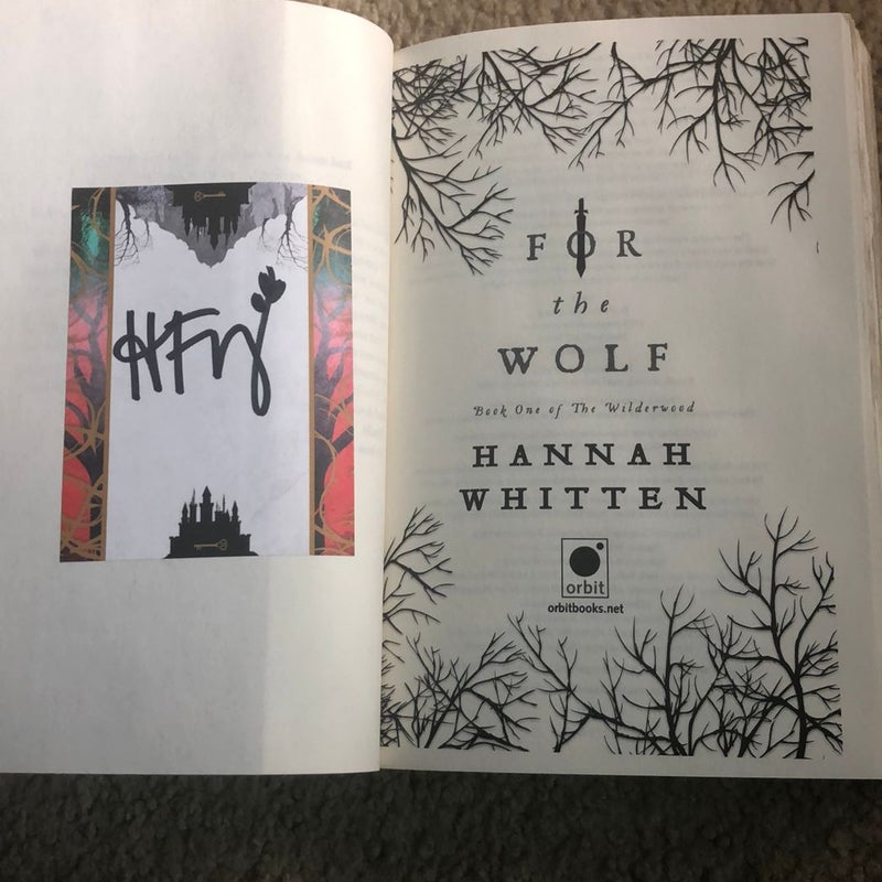 For the Wolf (Signed)