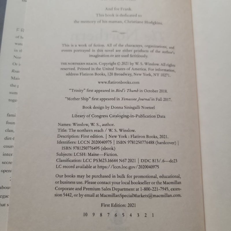 The Northern Reach (2021 First Edition)