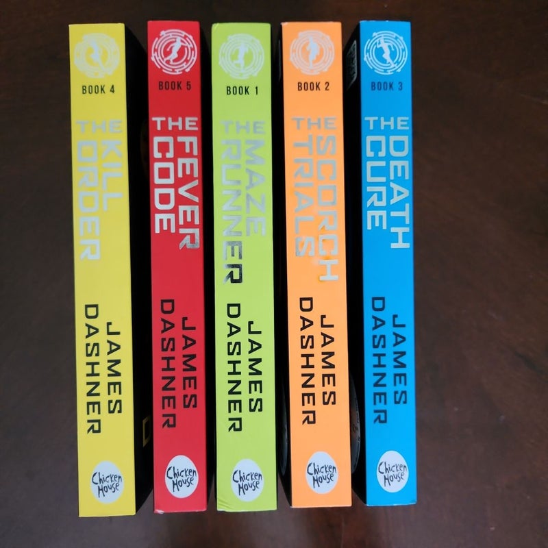 The Maze Runner - The Scorch Trials - The Death Cure - The Kill Order - The Fever Code *BOOKS 1-5*