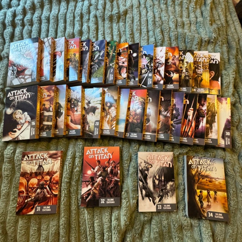 Attack On Titan Manga- FULL SET