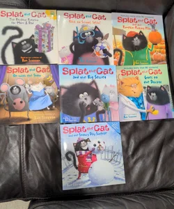 Splat the Cat - lot of 7 books