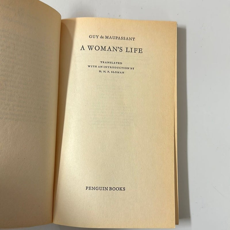 A Woman’s Life