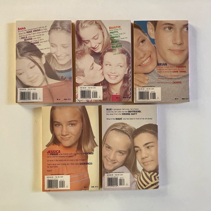 Sweet Valley Jr. High: What You Don't Know; Invisible Me; No More Mr. Nice Guy; She’s Back; He’s the One