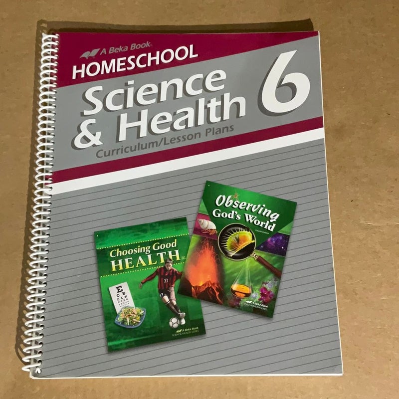 Science & Health 6th Grade Homeschool Curriculum/Lesson Plans