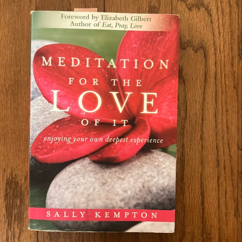 Meditation for the Love of It