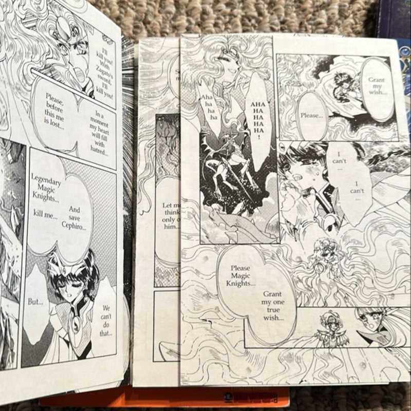 Magic Knight Rayearth #2, #3, #4