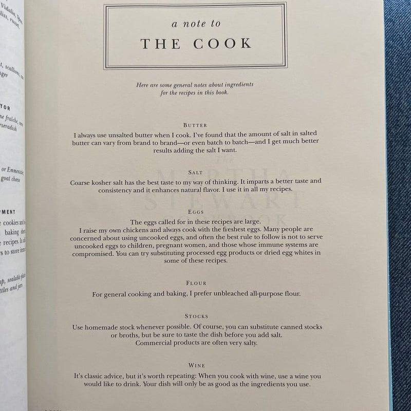 The Martha Stewart Cookbook