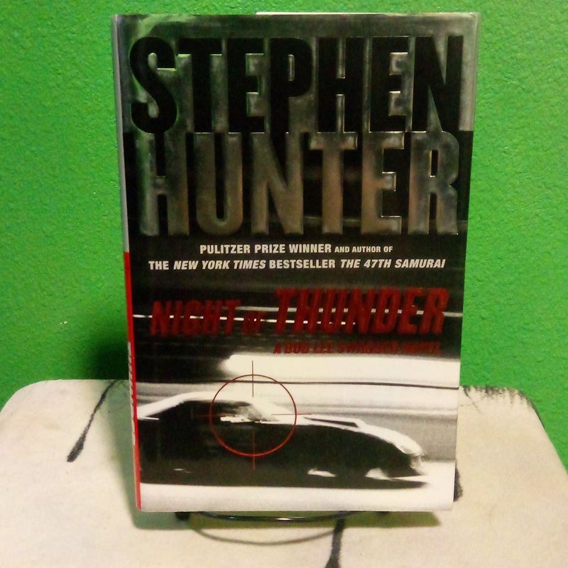 Night of Thunder - First Simon & Schuster Edition 