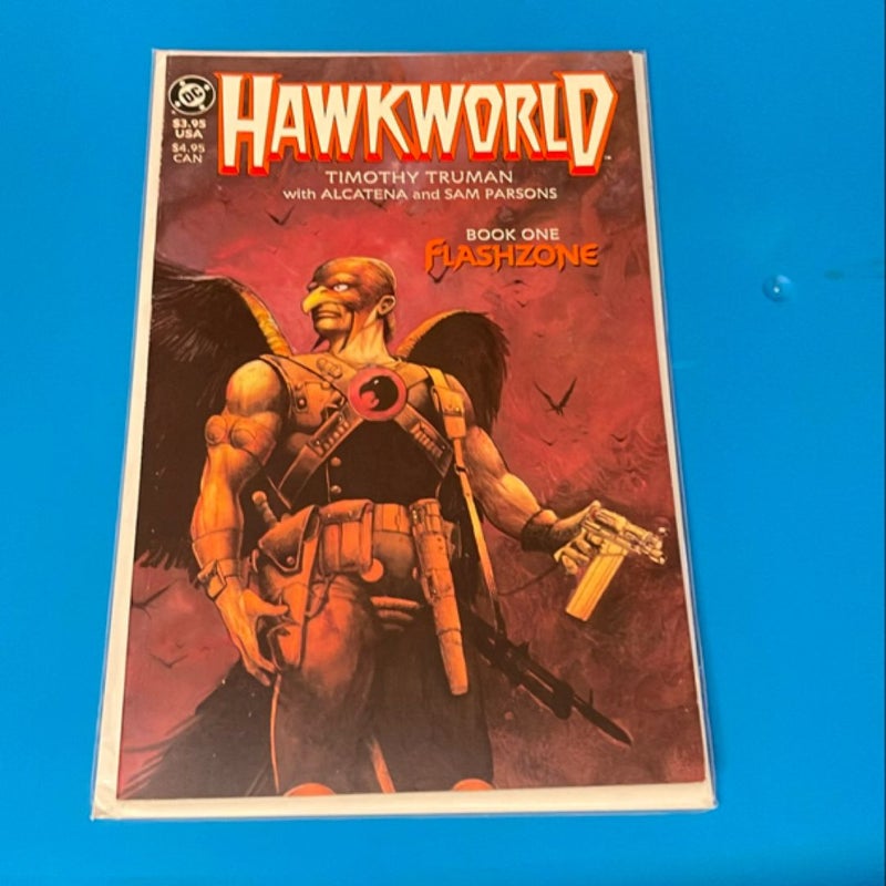 Hawkworld Flashzone Book 1,2,3 (1989DC)