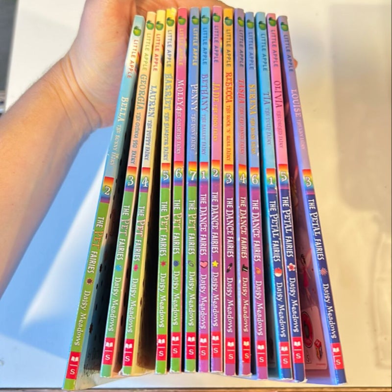 14 Rainbow Magic Fairies Books 