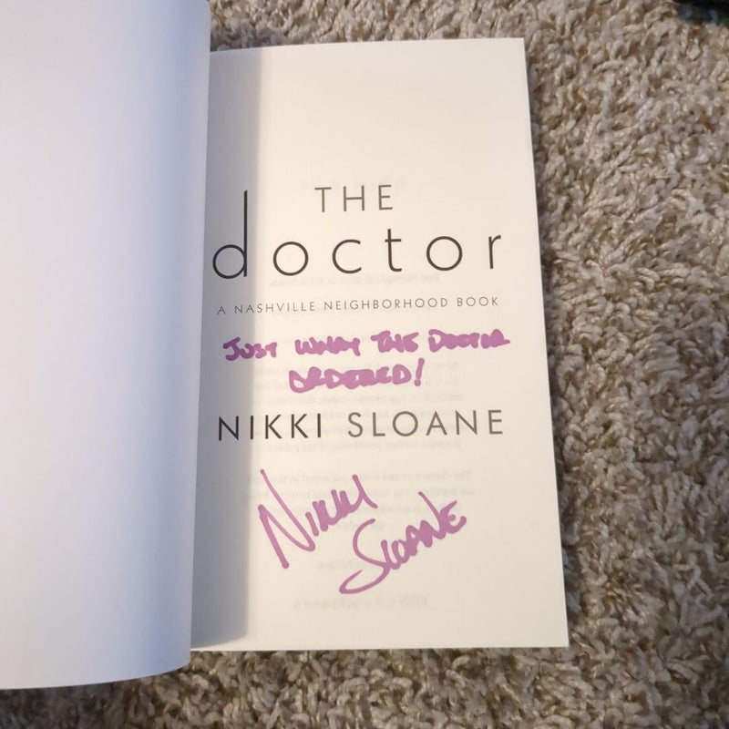 SIGNED The Doctor 