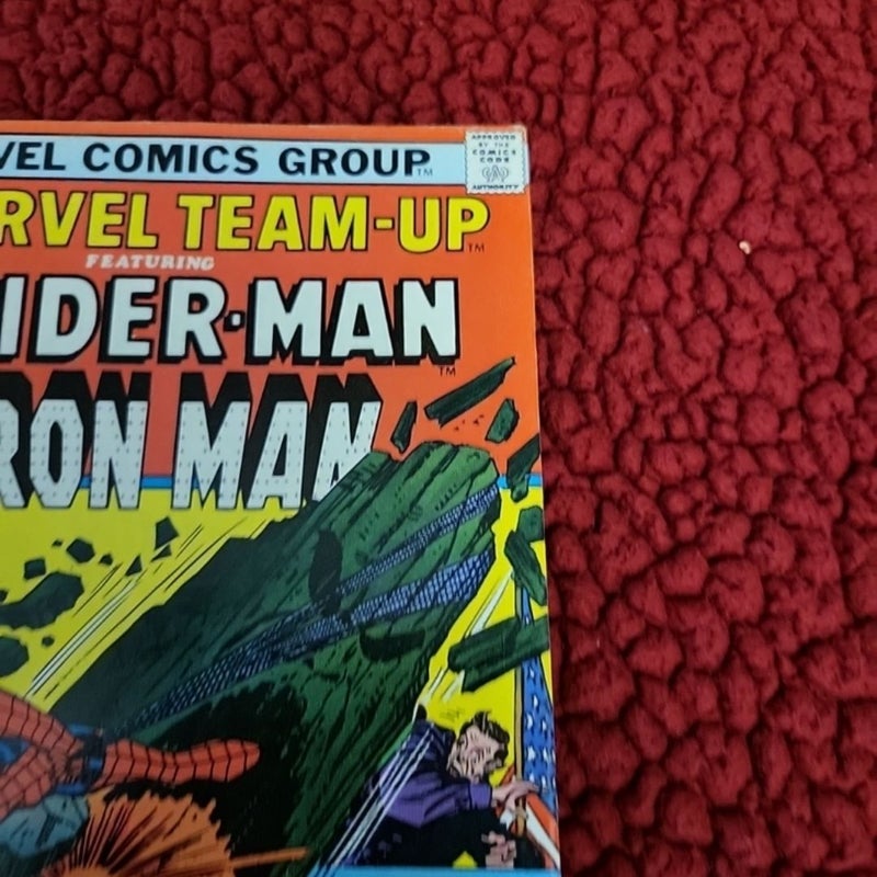 Marvel Team- Up #51 Spiderman & Iron Man "The Trial Of The Wraith" Part Four