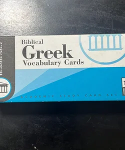 Biblical Greek Vocabulary Cards