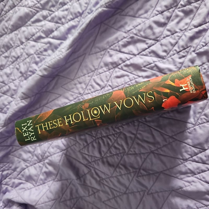 Fairyloot These Hollow Vows signed