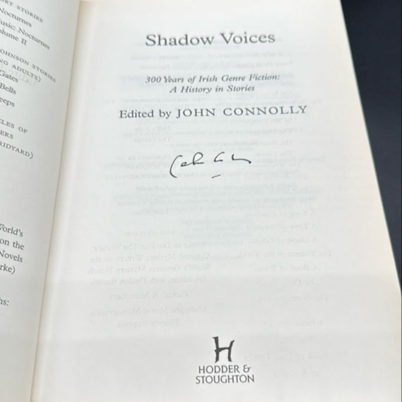 SIGNED Shadow Voices