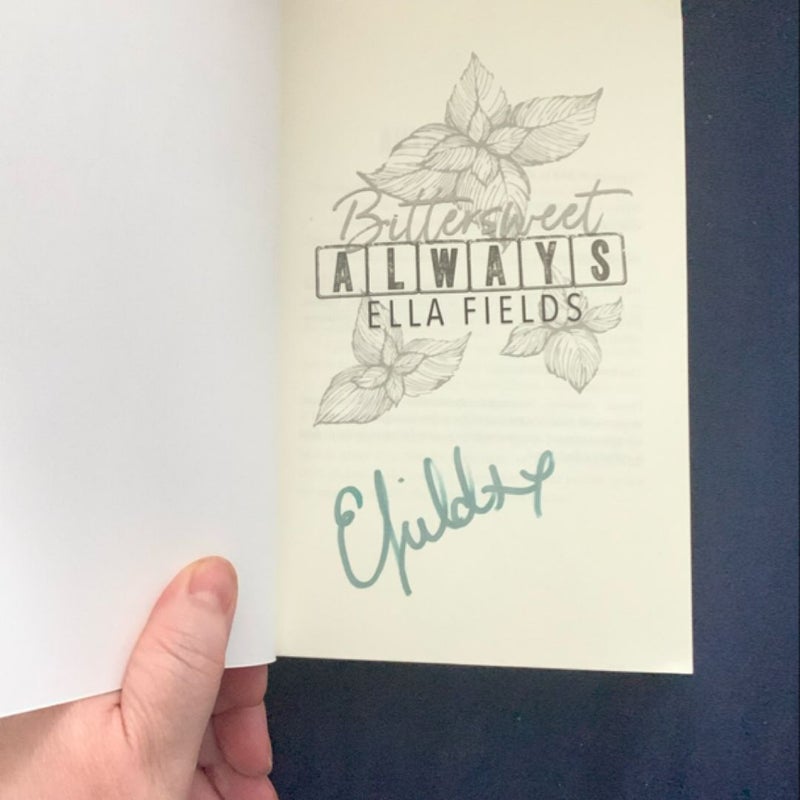 Bittersweet Always - signed by author 