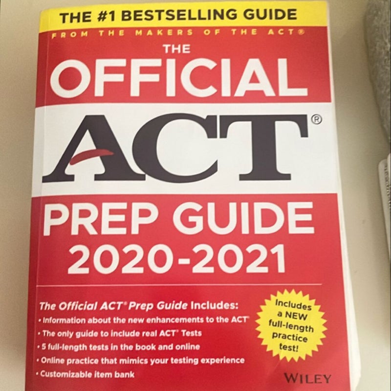 The Official ACT Prep Guide 2020 - 2021