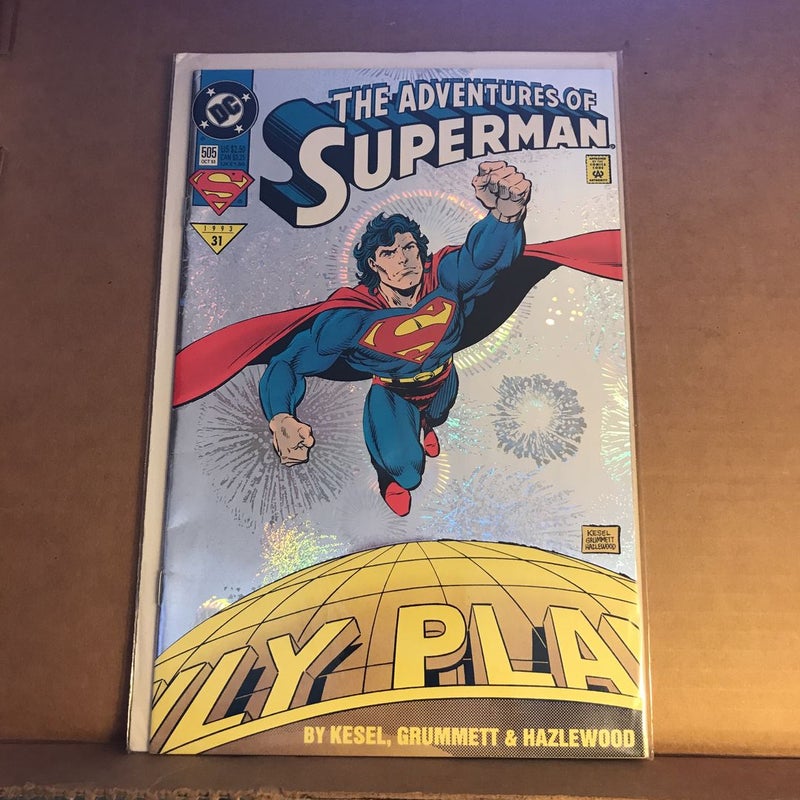 The Adventures of Superman comic issue 505