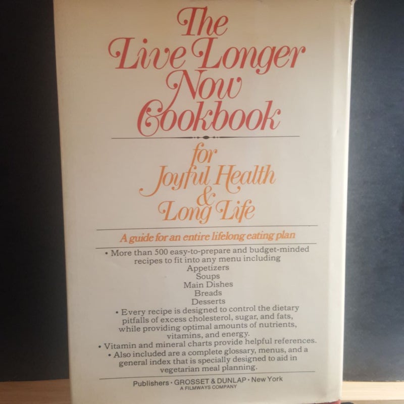 Longer now cookbook