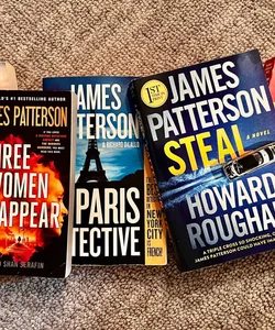 Steal, Never Never, Zoo, The Paris Detective, Three Women Disappear