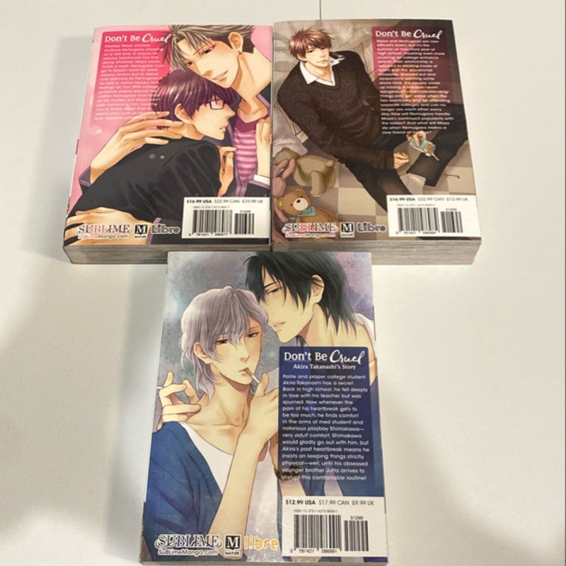 Don't Be Cruel: 2-In-1 Edition, Vol. 1&2, Akira Takanashi’s Story