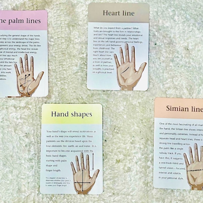 Palm Reading Card Deck