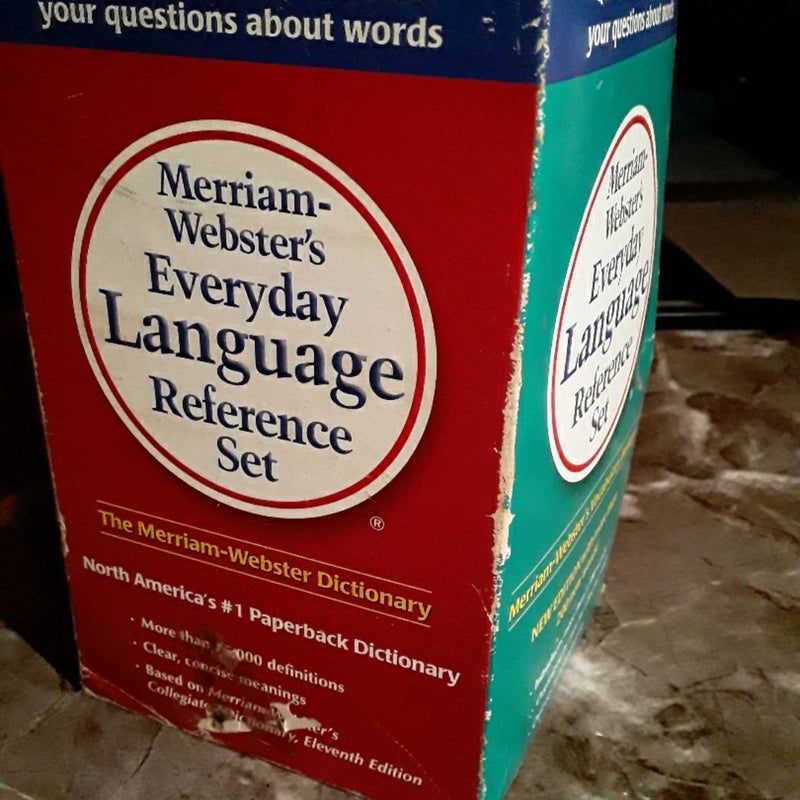 Merriam-Webster's Everyday Language Reference Set