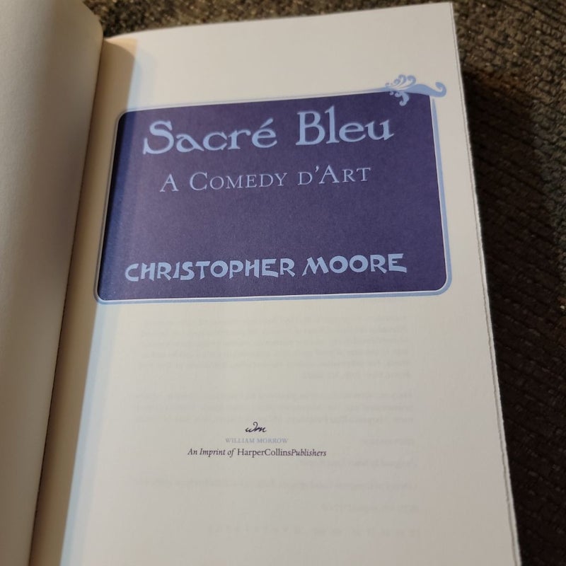 Sacre Bleu (2012 First Edition)