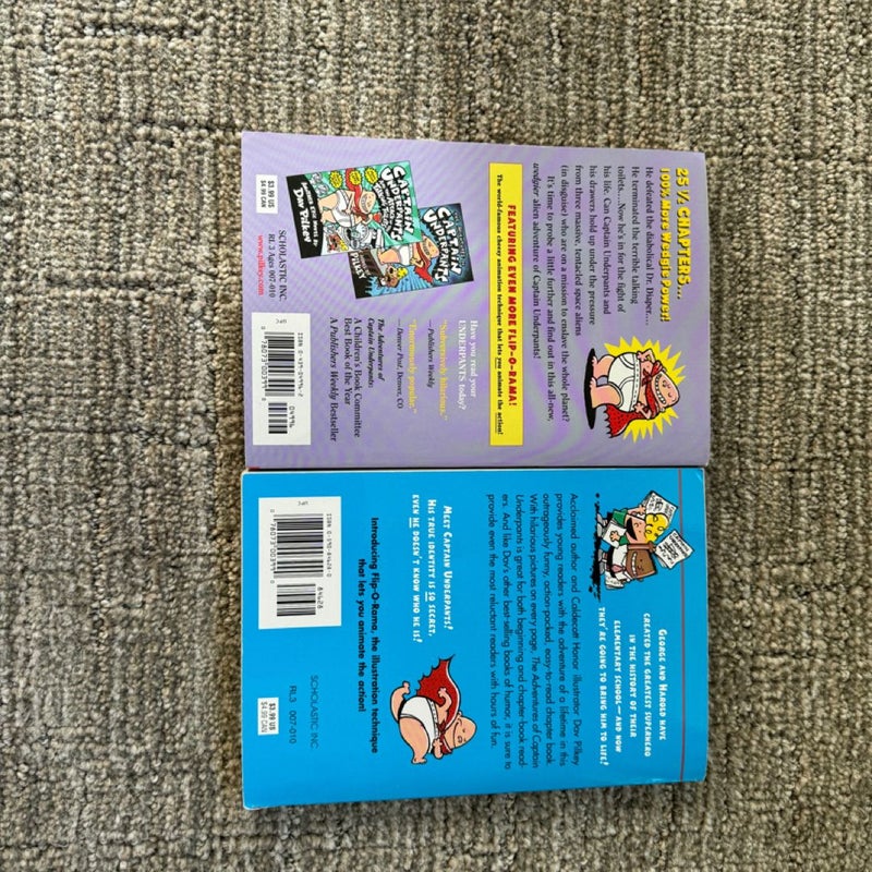 Captain Underpants Series 2-Pack