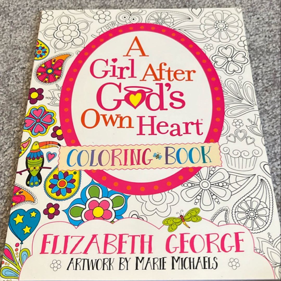 A Girl after God's Own Heart Coloring Book