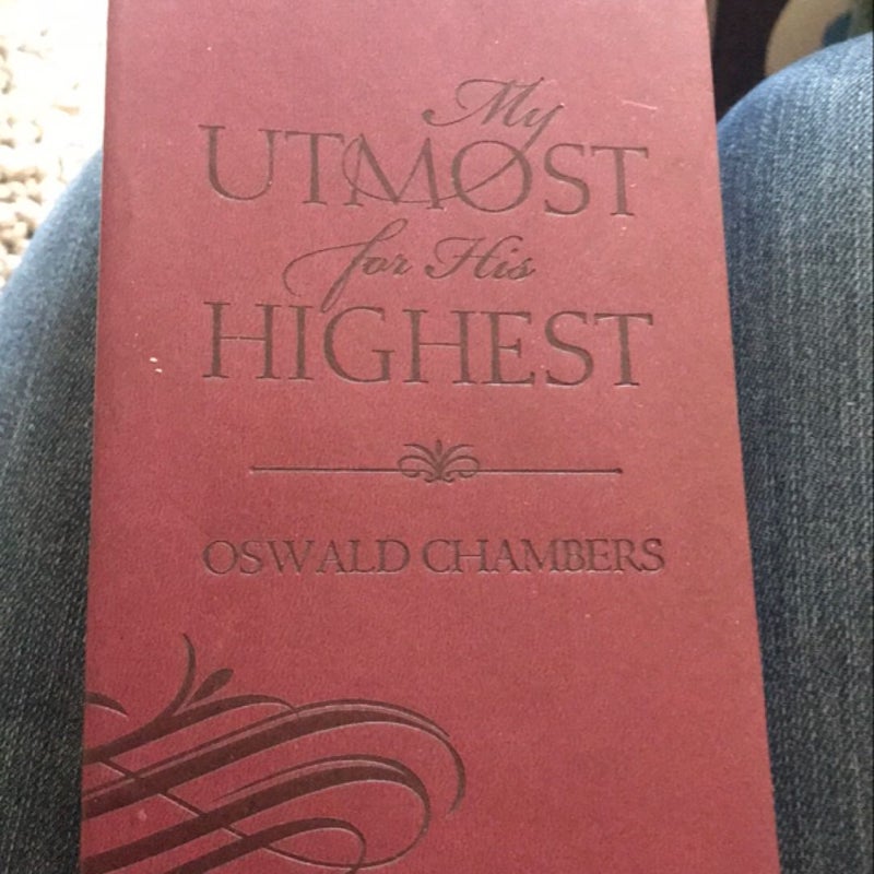 My Utmost for His Highest