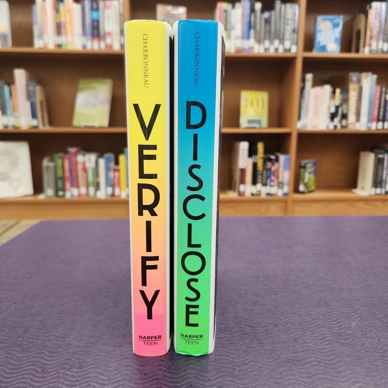 Verify & Disclose by Joelle Charbonnueau, Hardcover | Pangobooks