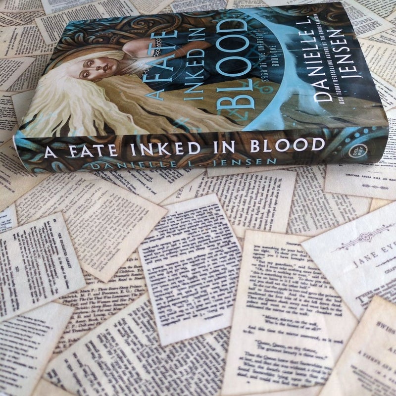 A Fate Inked in Blood (Sprayed Edges First Edition)