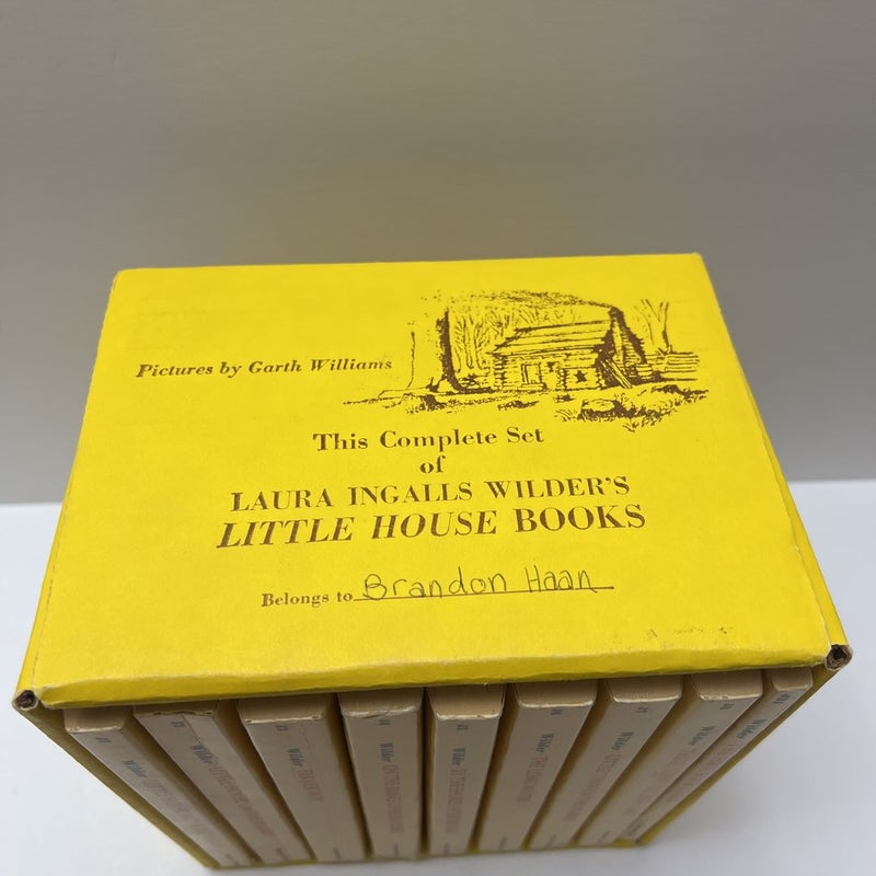 Little House ( 9-Book) Box Set (1971): Little House on the  Prarie