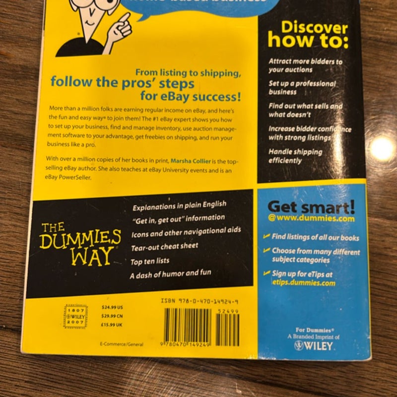 Starting an eBay Business for Dummies