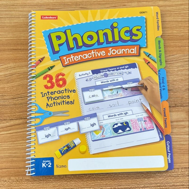 Phonics Interactice Journal for 5-7 yrs