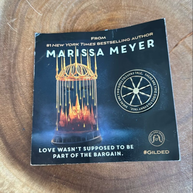 Gilded by Marissa Meyer Enamel Pin (promotional/ preorder item)