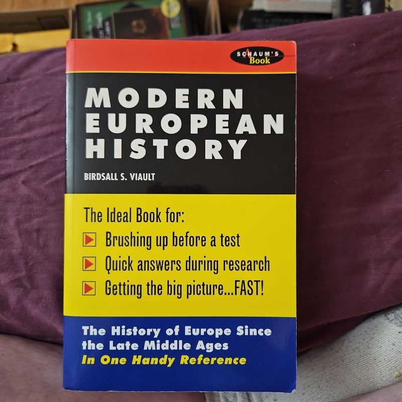 Schaum's Outline of Modern European History