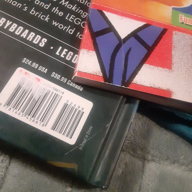 3 LEGO MOVIE Theme books! Making of the Lego Batman Movie, Emmet's Guide to being Awsome, Batman's G⁰uide to Being Cool