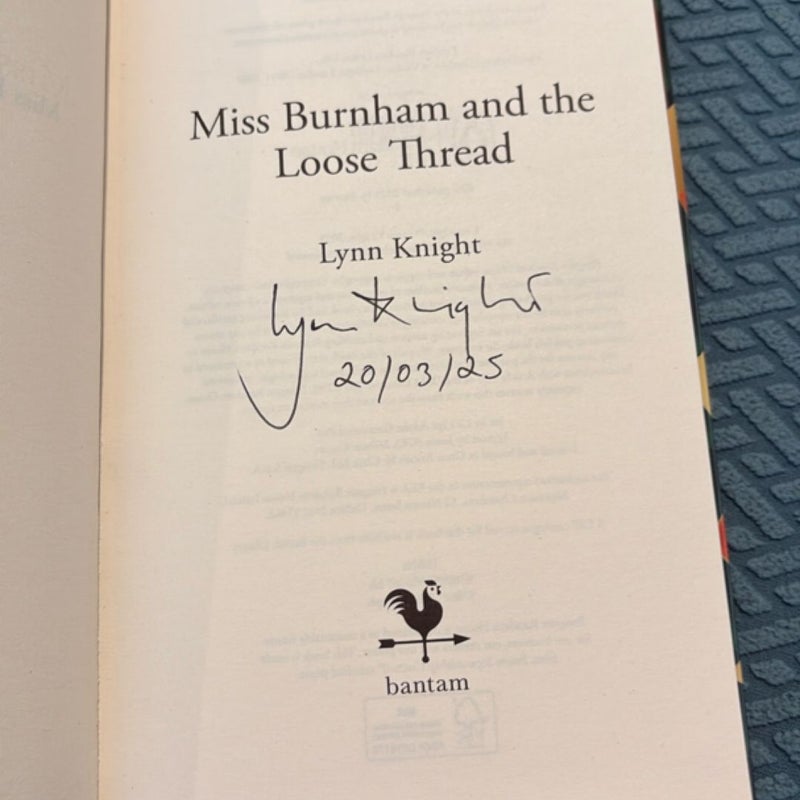 Miss Burnham and the Loose Thread