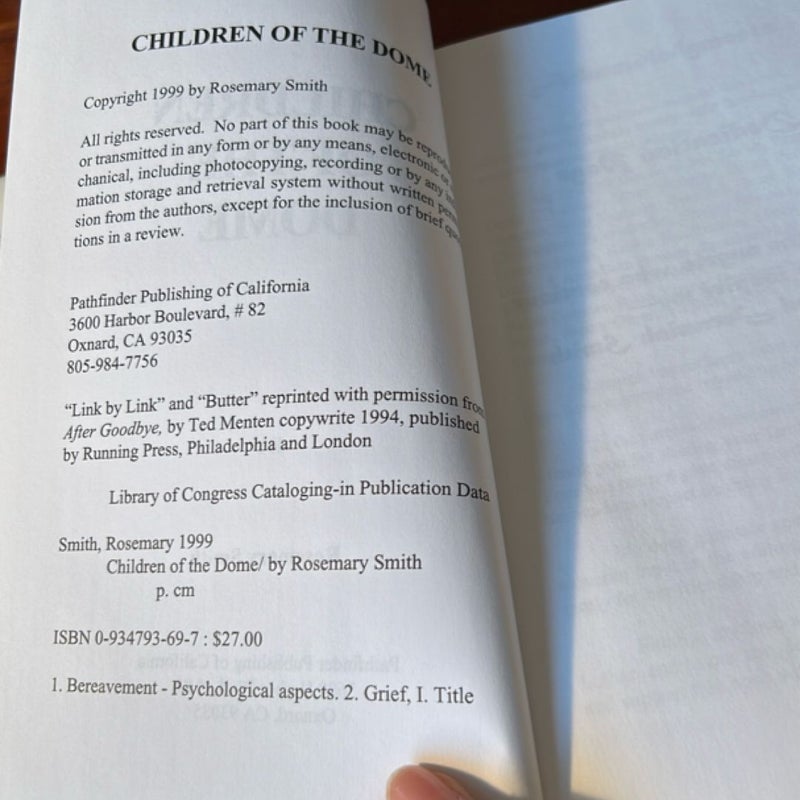 The Children of the Dome (Signed)