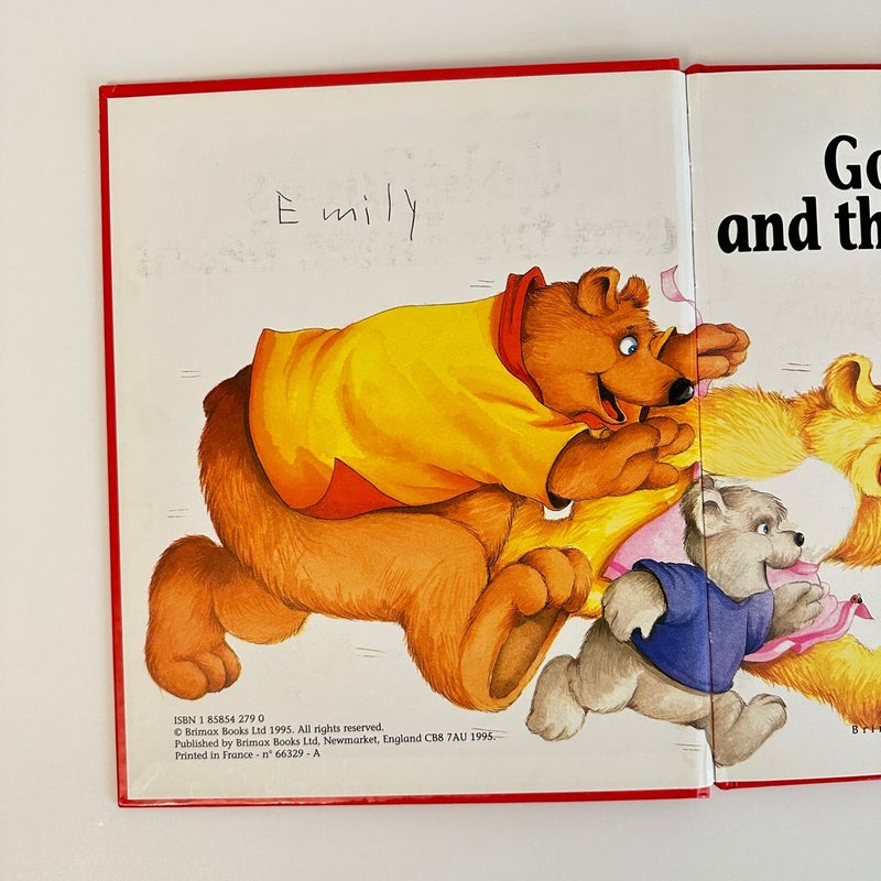 Goldilocks and the Three Bears, Large Text