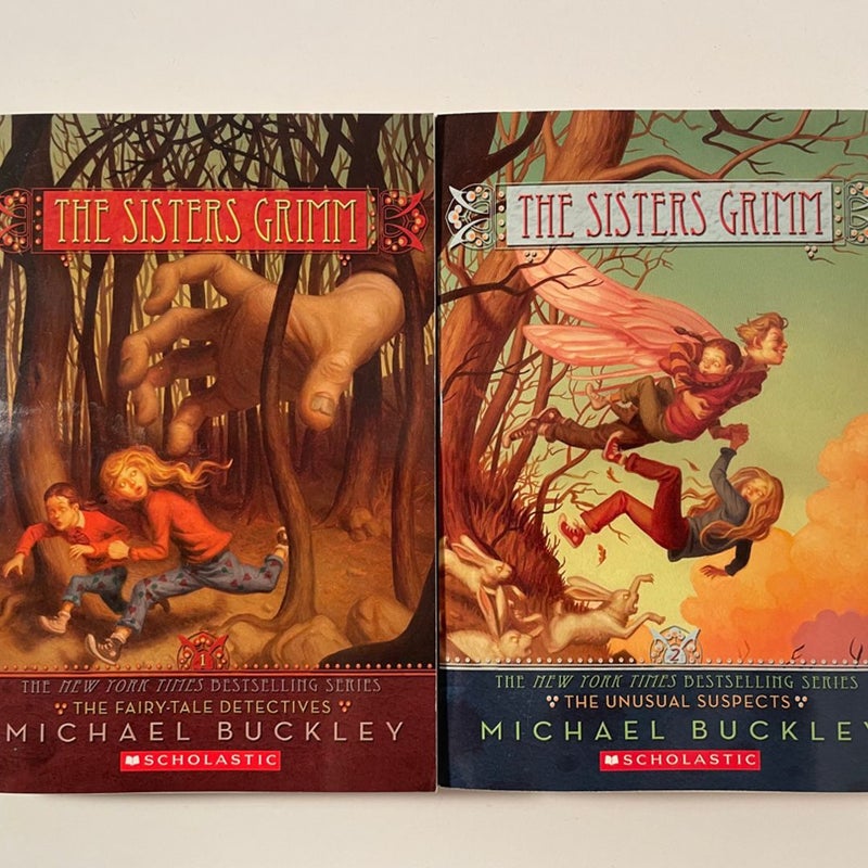 The Sisters Grimm Books 1-2 by Michael Buckley Paperbacks