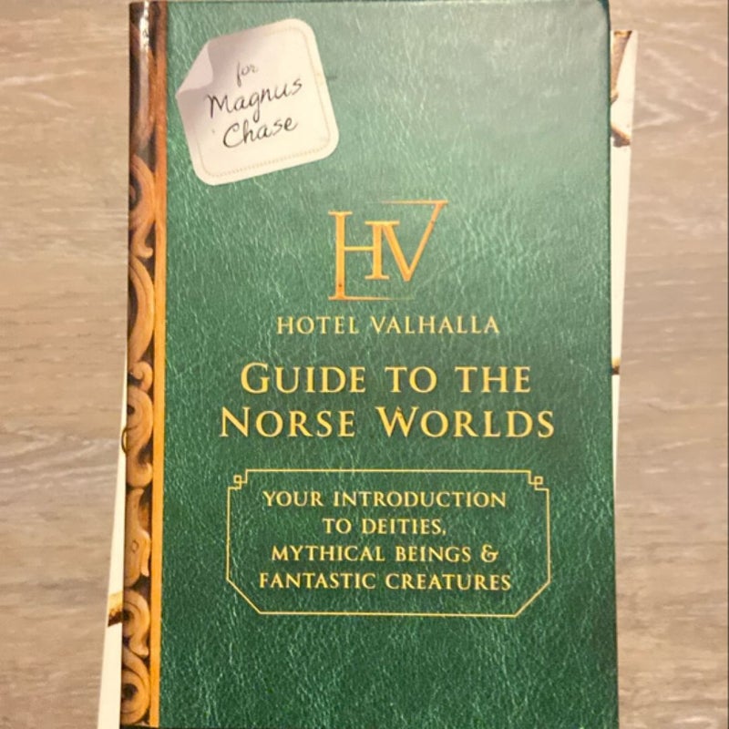 For Magnus Chase: Hotel Valhalla Guide to the Norse Worlds (an Official Rick Riordan Companion Book)