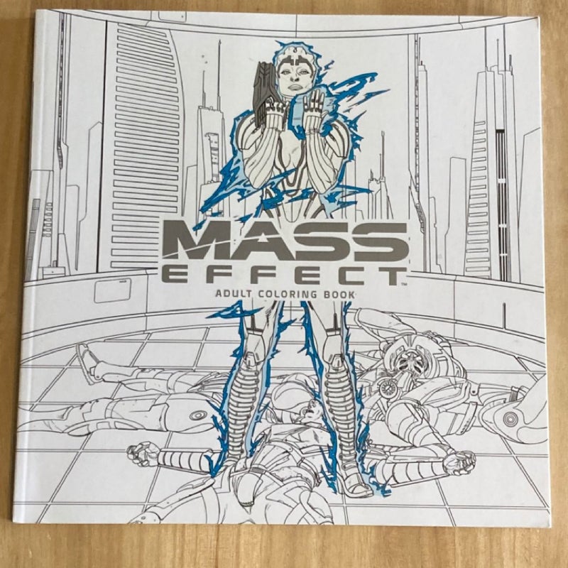 Mass Effect Colouring Book